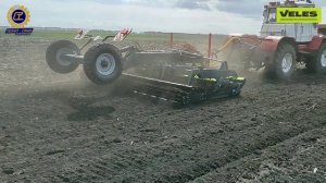 Запуск в эксплуатацию дисковая борона VELES БДП-4,2.