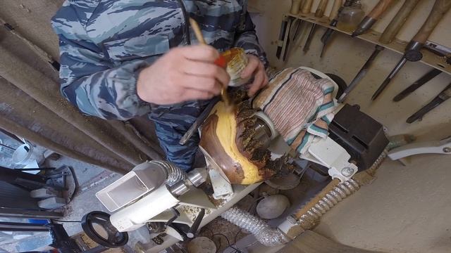 Лакировка вазы. смотреть онлайн