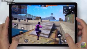 Samsung Tab S9 FE test game Free Fire