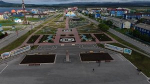 Остров Кунашир с высоты птичьего полета )