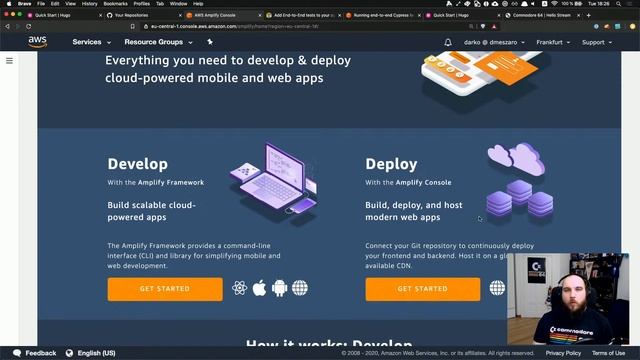Building a static website with Hugo and AWS Amplify Console! смотреть онлайн