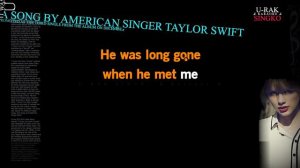 I Knew You Were Trouble - Taylor Swift | Karaoke ♫