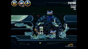 Angry Birds Star Wars 6-27 Death Star 2 Walkthrough 3 Stars