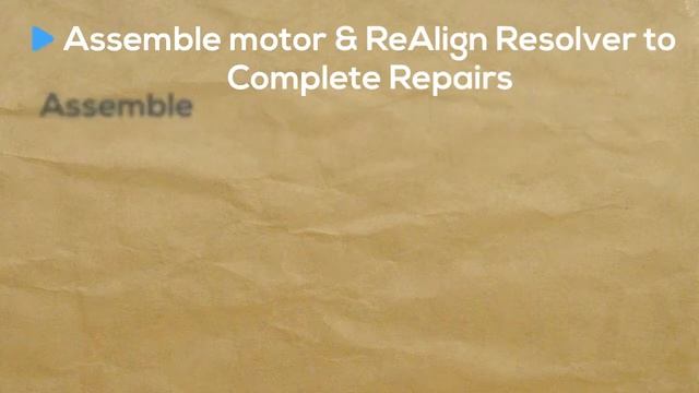 How to Align Resolver on Servo Motor- Find Number of Poles,Resolver,Poles, Forward Direction,