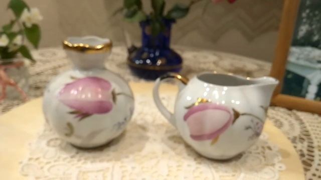 #советский_фарфор#сахарницы_ЛФЗ#молочники_ЛФЗ#молочники_Дулёво#фарфор_Хайты ГИ́МН ТЮЛЬПА́НУ