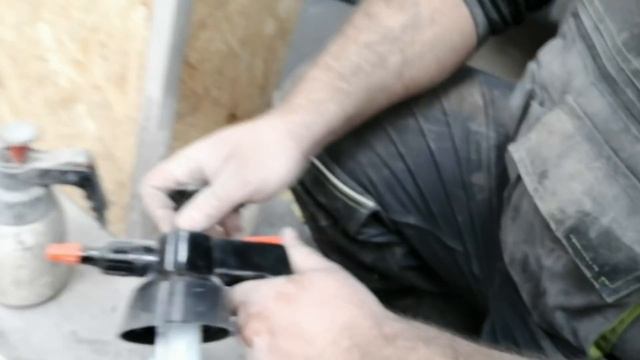 Заклинило распылитель обезжирки от РУССКОГО МАСТЕРА!