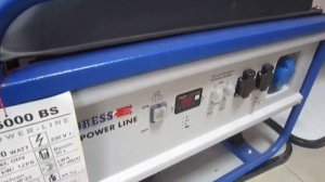 Бензиновый генератор Endress (Эндресс) ESE 6000 BS - однофазный с ручным запуском