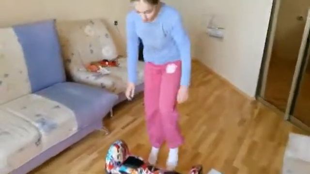 Обзор гироскутера.Учусь кататься смотреть онлайн