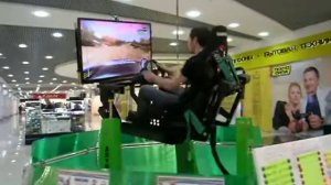 Автосимулятор X-DOF в Новосибирскe. Версия 4-DOF