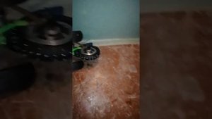 Электро Снегоход из гироскутера, своими руками))))