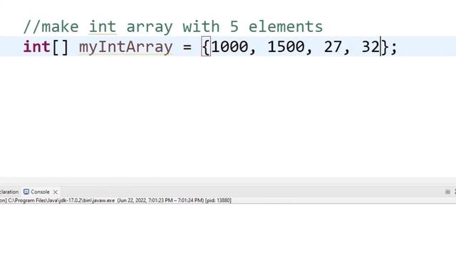 Java Arrays (Java Tutorial 6)