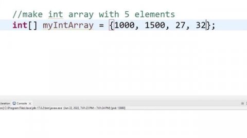 Java Arrays (Java Tutorial 6)