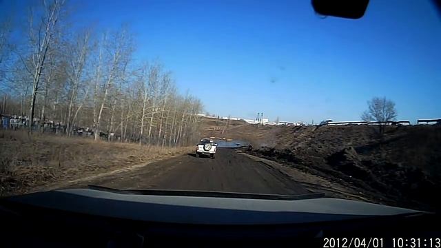 Дорога на Джип триал "Драйв 4х4" (Красноярск) 2012 часть1 смотреть онлайн