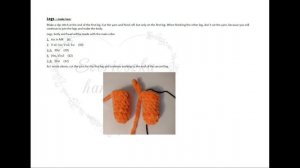 Tyciolki series - fox - amigurumi - written crochet pattern