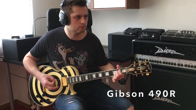 EMG 81/85 vs Gibson 498/490, Active vs Passive Pickups on Les Paul Zakk Wylde смотреть онлайн