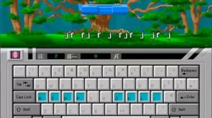 Тренажер для скорости печати babytype 2000