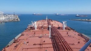 VLCC Ingrid in Long Beach, California, USA