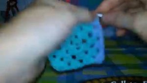 Вязание крючком. Детский плед из квадратных мотивов.Crochet.