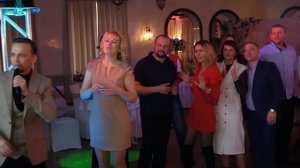 Песня молодоженов. Все гости вместе сочинили песню и спели на свадьбе!