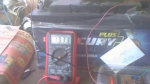 Заряд свинцово-кислотной АКБ с циклическим отключением ЗУ от сети 220 В.