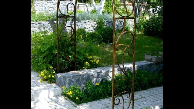 Красивая декоративная садовая арка металлическая купить дешево