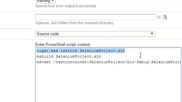 Lecture 21 - Running Selenium tests on TeamCity in C#.Net смотреть онлайн