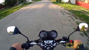 Летние покатушки на мотоцикле M1NSK D4 125