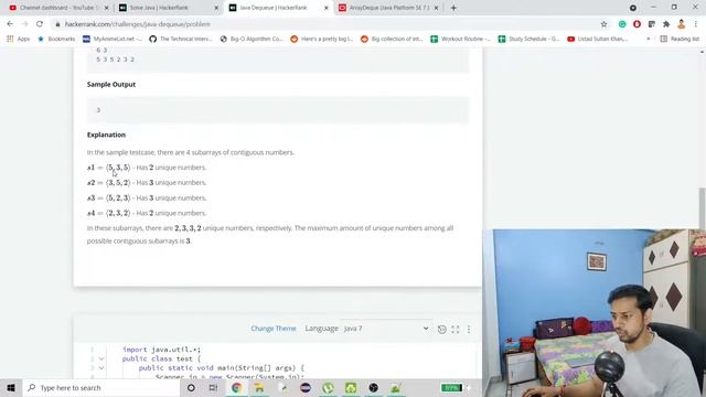 HackerRank | Java | Deque | Certification | Gold Badge смотреть онлайн