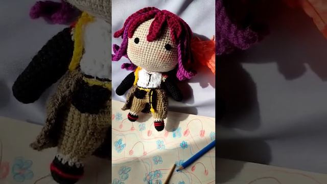 #amigurumi вязаная кукла сиканоинхэйдзо #сюжеты геншин импакт