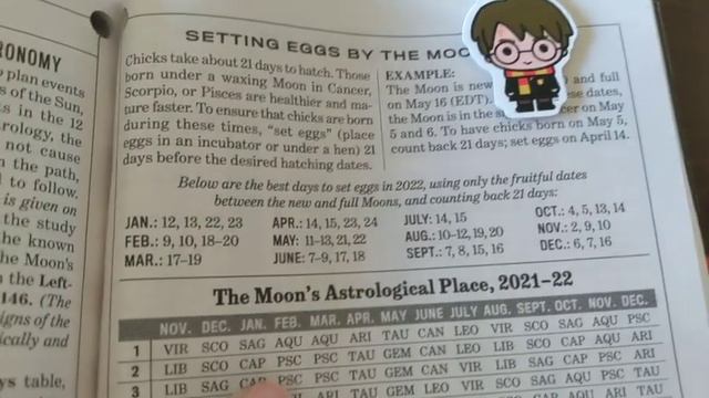 The Astrology book HIDING in Plain Sight! The Old Farmer's Almanac 2022 смотреть онлайн