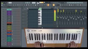 Автоаккомпанемент на MIDI клавиатуре в FL Studio / (Кавер)