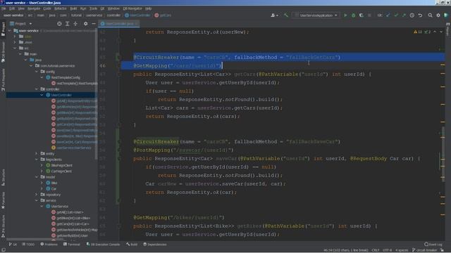 Microservicios con Spring Boot: Capítulo 10:  Circuit Breaker