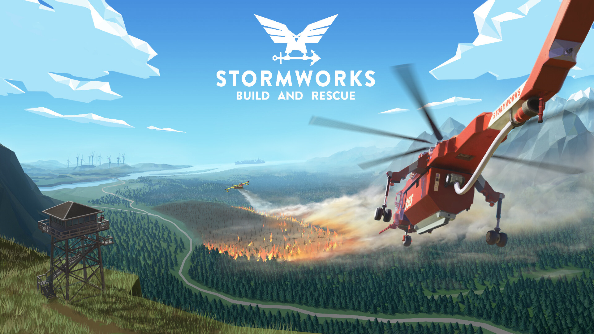 Выходим в туманный океан / Классическая карьера №4 / Stormworks: Build and Rescue в 2022 году