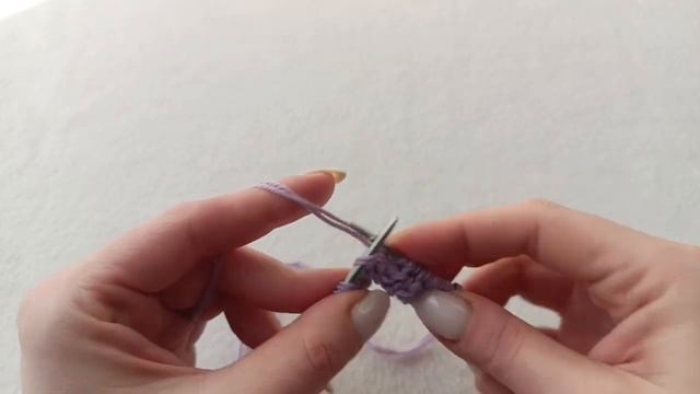 Повязка спицами. Двойная повязка спицами. Как связать повязку спицами. смотреть онлайн