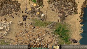 Stronghold Crusader VS 3 Wolfs ( Full AI Advantage )