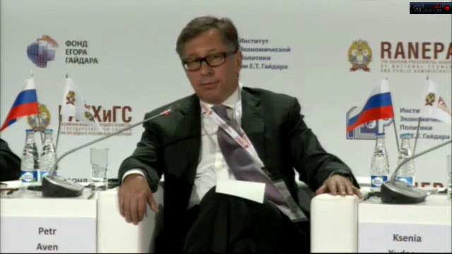 14.01.15 Авен Петр: о кризисе, стабильности и целях смотреть онлайн