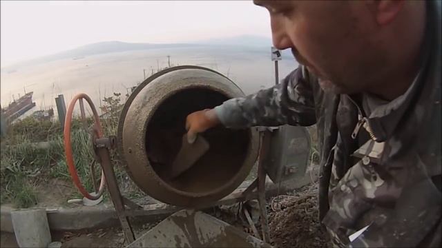 Галтование камня в бетономешалке смотреть онлайн