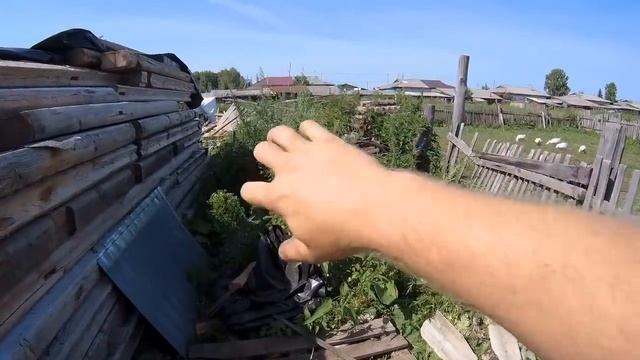 РАСШИРЯЕМ ДОМ - СОБРАЛИ КАРКАС ПРИСТРОЯ - КОПАЕМ ЯМУ смотреть онлайн