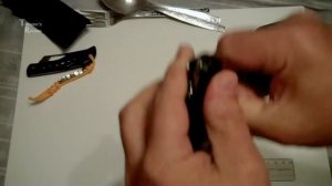 Многофункциональный туристический складной нож с ложкой и вилкой Grand Way YK 06