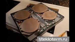 Установка стекла на индукционную варочную панель KAISER KCT 6706 FIN