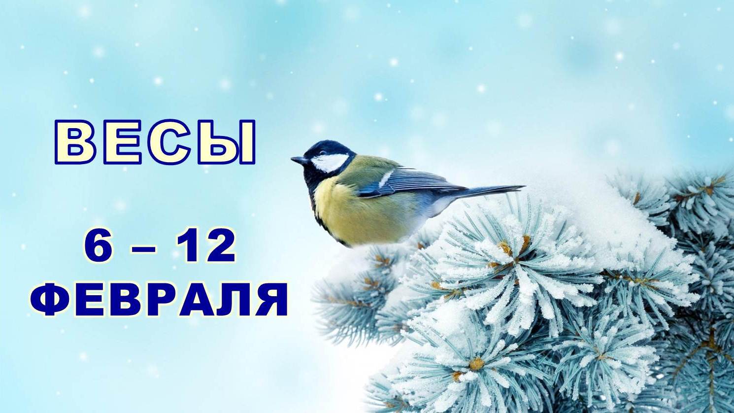 ♎ ВЕСЫ. ❄️ С 6 по 12 ФЕВРАЛЯ 2023 г. ✨️ Таро-прогноз ?