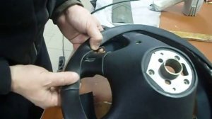 Изготовление выкройки на руль авто как я подгоняю спицы!