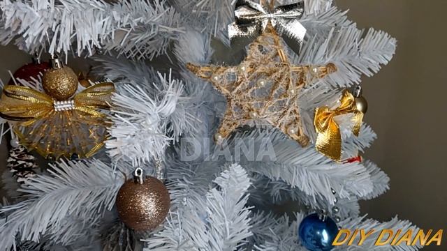 Из старой метлы сделала праздничную красоту Идеи на Новый год смотреть онлайн