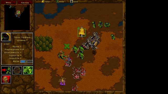 ◀4▶ Прохождение Warcraft 2 Beyound the Dark Portal [stream 02/03/15] смотреть онлайн