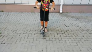 Как научиться делать Бани-хоп на самокате? (обучалка)