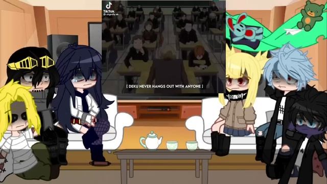 Mha react to middle school deku|no part 2| смотреть онлайн
