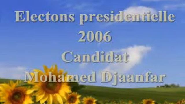 ELECTION PRESIDENTIELLES 2006 CANDITAT Mohamed djaanfari смотреть онлайн