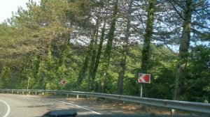 Сочи.  Дорога Лазаревское - Лоо. +28°C. 1.06.2022г.©