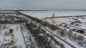 Нефтегорск с квадрокоптера