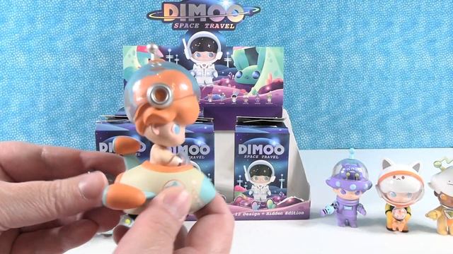 Dimoo World Space Travel Pop Mart Blind Box Figure Unboxing | PSToyReviews смотреть онлайн